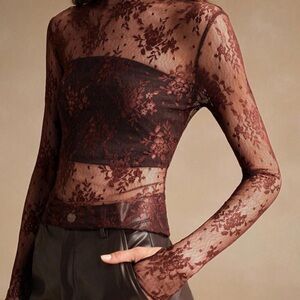 ⚡️SHEIN Lace Longsleeve